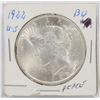 Image 1 : 1922 USA SILVER PEACE DOLLAR
