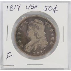 1817 USA SILVER 50¢
