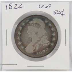 1822 USA SILVER 50¢