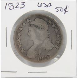 1823 USA SILVER 50¢