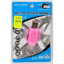 NEW ALL IN ONE CARD READER
