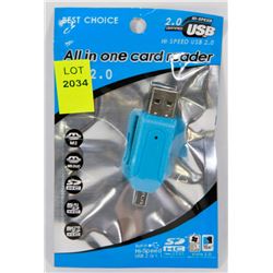 NEW ALL IN ONE CARD READER