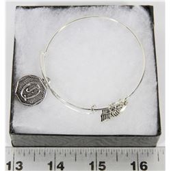 NEW BANGLE STYLE BRACELET WITH CHARMS