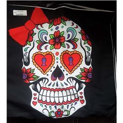 NEW SOFT TOUCH MEXICAN SUGAR SKULL PILLOW