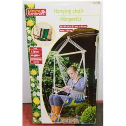 NEW HANGING CHAIR IN BOX.