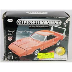 VINTAGE BOXED LINCOLN MINT DODGE CHARGER MODEL