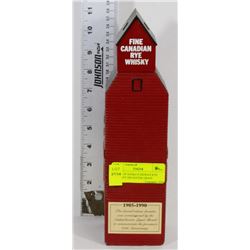 SPIRIT OF SASKATCHEWAN RYE WHISKEY DECANTER GRAIN