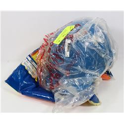 NEW HARD HAT BLUE, NEW TSHIRT REFLECTIVE VEST