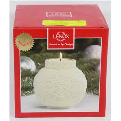 NEW LENOX SNOWFLAKE ORNAMENTAL GLOW