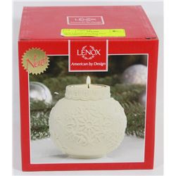 NEW LENOX SNOWFLAKE ORNAMENTAL GLOW