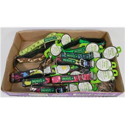 FLAT OF NEW LARGE DOG COLLARS