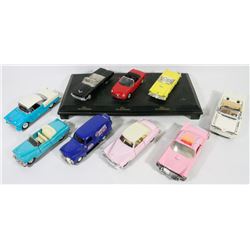 SET OF 9 DIE CAST CARS