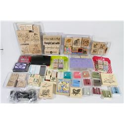 FLAT OF NEW CRAFTING STAMPS