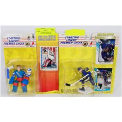 LOT OF 2 STARTING LINE UP INCLUDING PAT LAFONTAINE