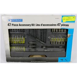 NEW MASTERCRAFT 47 PC ACCESSORY KIT