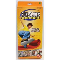 NEW FUN SLIDES CARPET SKATES