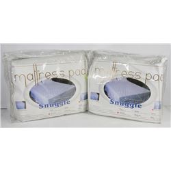 LOT OF 2 NEW TWIN XL MATTRESS COVERS