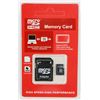 Image 1 : NEW 32 GB MICRO SD CARD WITH ADAPTER