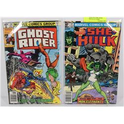 GHOST RIDER #38 COMIC BOOK WITH SHE HULK #17 COMIC