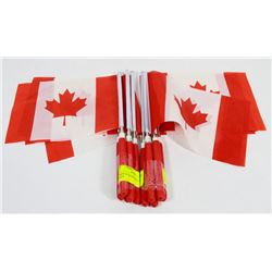 2 BUNDLES OF CANADA DAY FLAGS