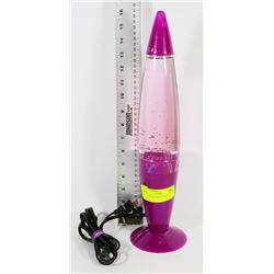 VINTAGE PINK LAVA LAMP