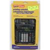 Image 1 : NEW 12-DIGIT DISPLAY PRINTING CALCULATOR,
