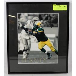RASHAD JEANTY SIGNED ESKIMOS PHOTO FRAMED.
