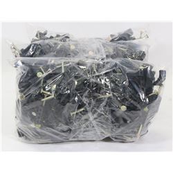 300 NEW PLASTIC J CLIPS WITH NAILS