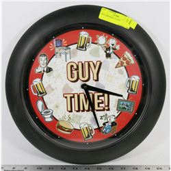 GUY TIME WALL CLOCK
