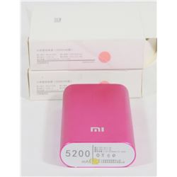 2-PINK 5V 5200 MAH BATTERY PACKS