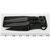 Image 1 : 3PC THROWING KNIFE SET WITH SHEATH NEW.