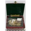 Image 1 : JEWELRY BOX WITH CONTENTS
