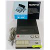 Image 1 : SANYO CASSETTE RECORDER M-168 WITH MICROPHONE