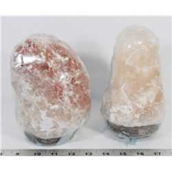 SET OF 2 NEW SALT LAMP