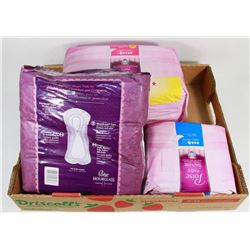 LOT OF ASSORTED POISE PADS