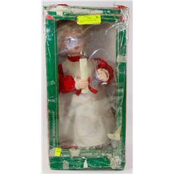 VINTAGE 18" ANIMATED MRS. CLAUS