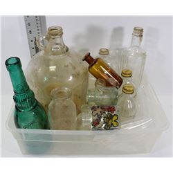 BOX OF COLLECTORS BOTTLES
