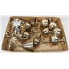 Image 1 : FLAT OF ESTATE SILVERPLATE GOBLETS AND MORE