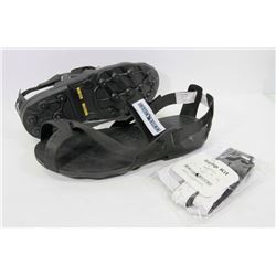 PAIR OF ICE GRIPS OVERSHOES SIZE LARGE