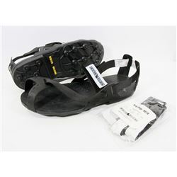 PAIR OF ICE GRIPS OVERSHOES SIZE LARGE