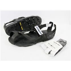 PAIR OF ICE GRIPS OVERSHOES SIZE LARGE