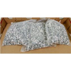 3 BAGS OF STEEL SIDING AND ROOFING SCREWS.