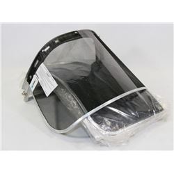 NEW SAFETY VISOR WITH 10 REPLACEMENT COVERS