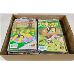 FLAT OF ASSORTED COMICS