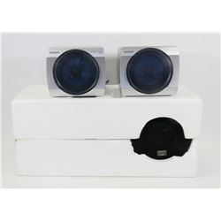 1 BOX OF ASSORTED CAR AND HOME SPEAKERS