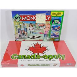 SEALED SET 2 OF MONOPOLY