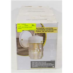 3 OUTDOOR LANTERN LIGHTS