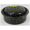Image 1 : ROUND ENAMEL ROASTER