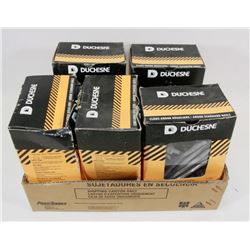 5 NEW BOXES OF 6 INCH SPIRAL GALVANIZED NAILS