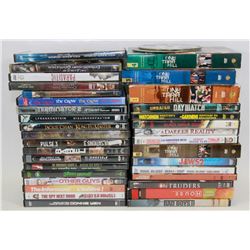 BOX OF ASSORTED DVD'S